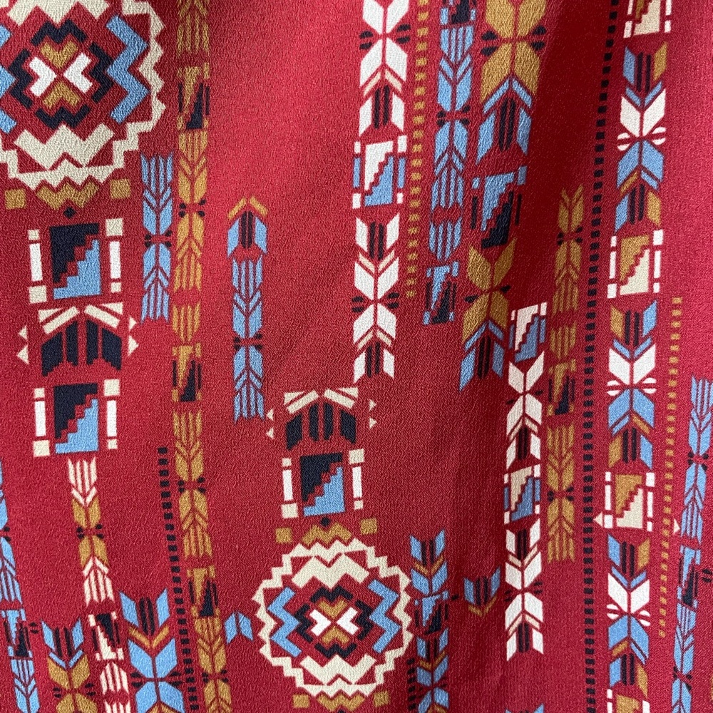 Forever 21 Boho Halter Top Dress Size Medium. - Picture 2 of 5
